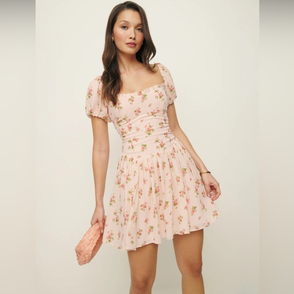 Reformation Davonne Mini Dress - Size 2